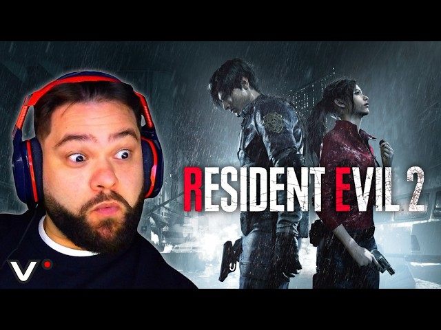 🔴Live: Spooktober! | Resident Evil 2 Remake | First Leon Kennedy Playthrough  (Vertical)