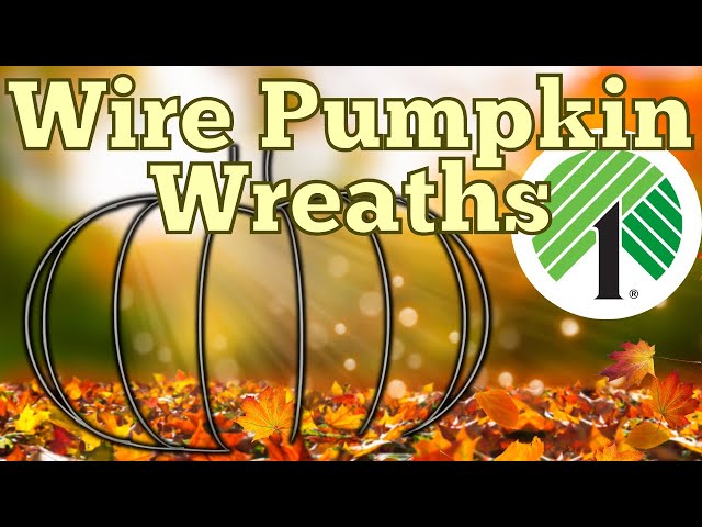 Dollar Tree Pumpkin Wreath DIYs That DO NOT LOOK CHEAP- You Will LOVE These!