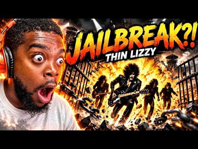 Black Man's FIRST TIME Hearing Thin Lizzy – Jailbreak (Live 1977) 😳🔥 | WHAT A FRONTMAN!