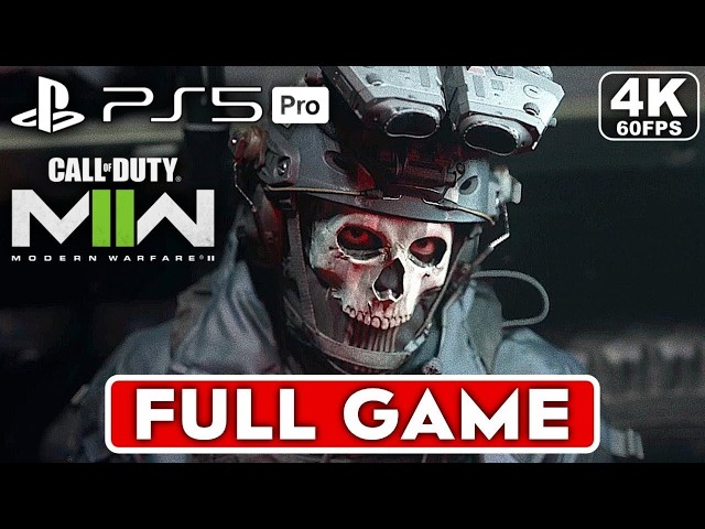 CALL OF DUTY MODERN WARFARE 2 Gameplay Walkthrough Campaign FULL GAME [4K 60FPS PS5] - No Commentary