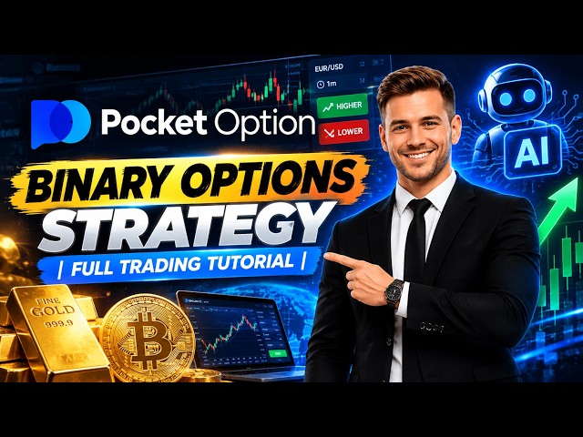 Pocket Option Binary Options Strategy | Full Trading Tutorial for Beginners