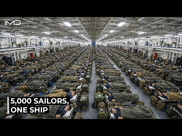 How Aircraft Carrier Crews EAT, SLEEP & SURVIVE | Full Documentary