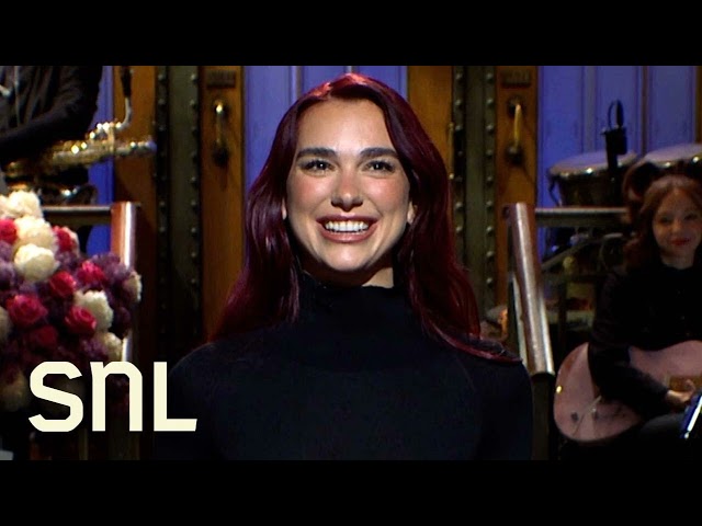 Dua Lipa Monologue   SNL