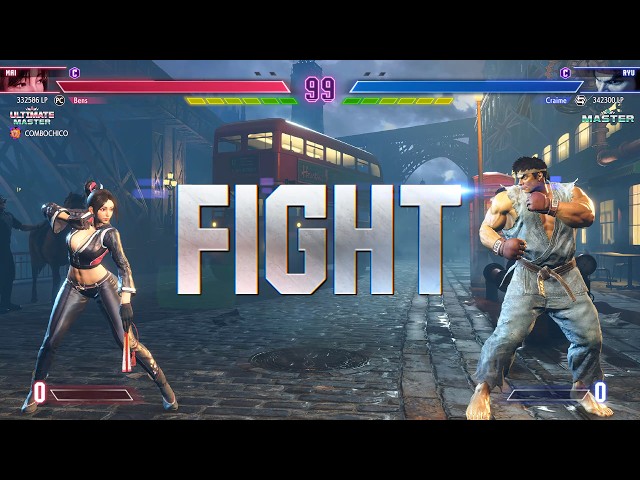 SF6 🔥 CRAIME (Ryu) Vs BENS (Mai)🔥Street Fighter High Level Matches!