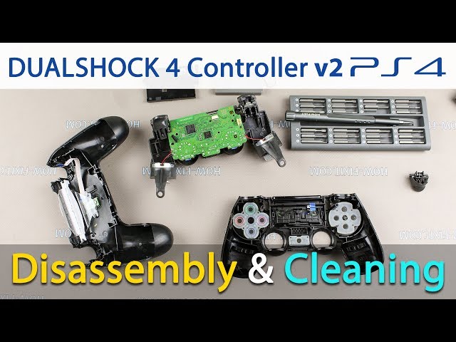 PS4 DualShock V2 Controller Disassembly and Button Cleaning/Repair