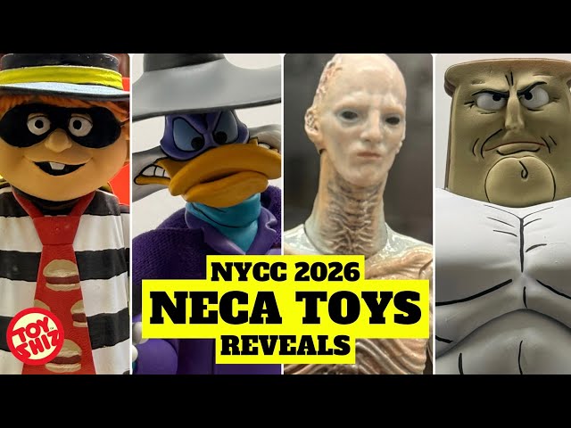 2026 NYCC NECA TOYS BOOTH TOUR + REVEALS