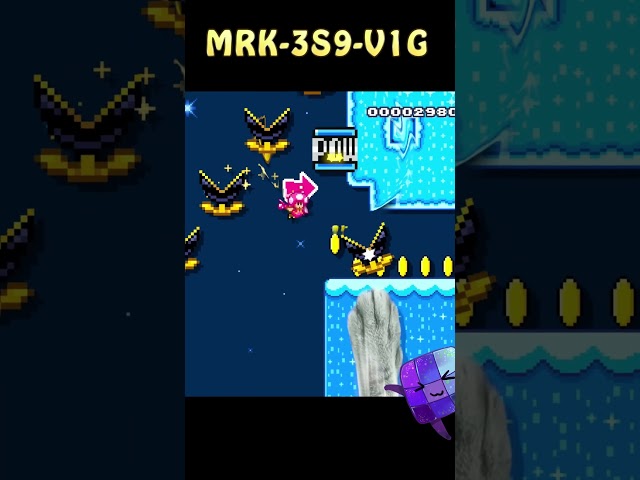 Muncher Speedrun 50 sec ⭐ Super Mario Maker 2 #short #speedrun #supermario #mario