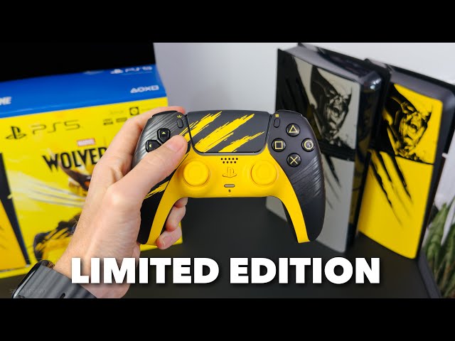 NEW Marvel's Wolverine Limited Edition PS5 + PS5 Pro Unboxing