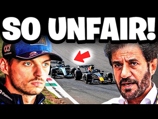 Verstappen's Message At The Italian GP Just Forced The FIA Into A Serious Decision After The RACE!