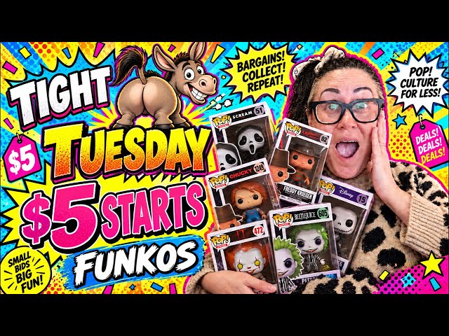🇦🇺TIGHT ASS TUESDAYS! 🔥 Funkos Starting at $5 AUD! LIVE ON WHATNOT Link in description
