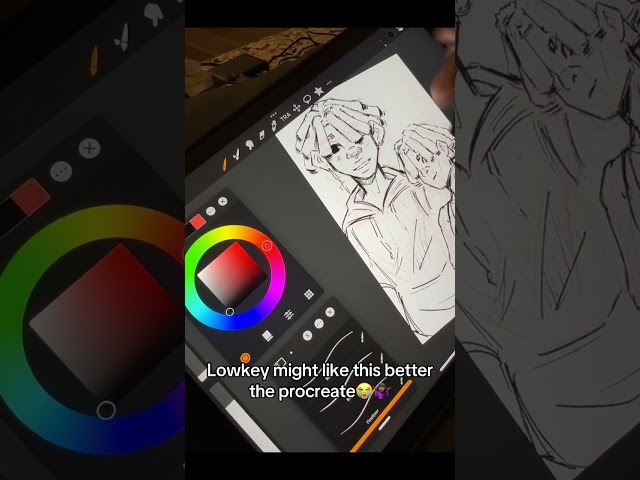 Art Studio Pro might be better there procreate?! #art #drawing #artstudio #procreate #digitalart