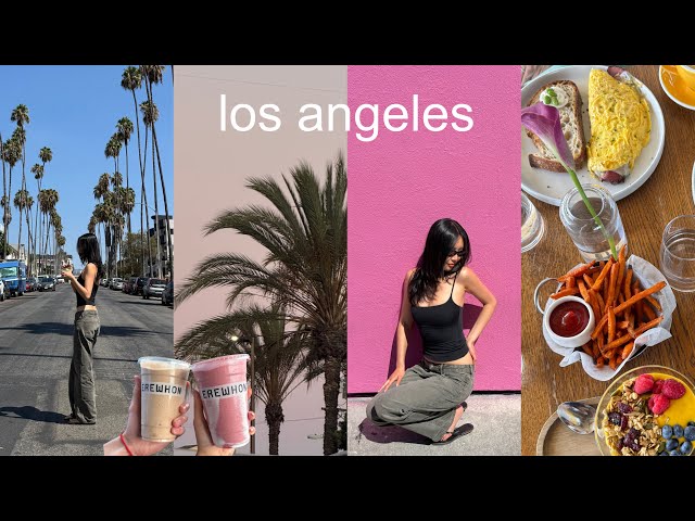 LA vlog | olive young festa, shopping at brandy, santa monica pier + erewhon smoothies