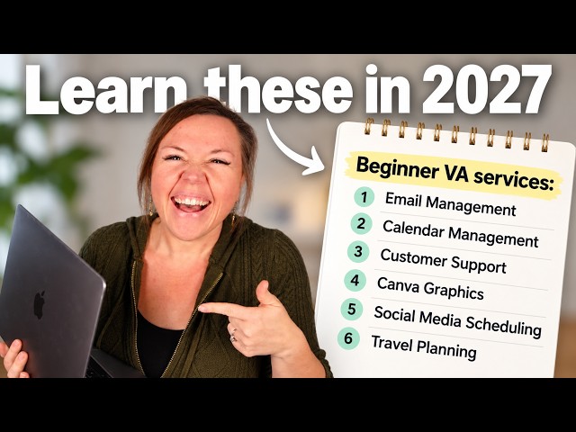 15 Virtual Assistant Services You Can Sell With No Training