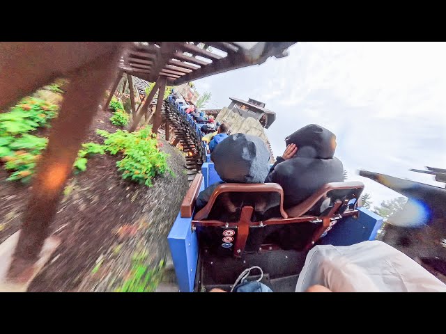 REBUILT After a Fire Destroyed It - Europa-Park's Original Coaster - Alpenexpress Enzian