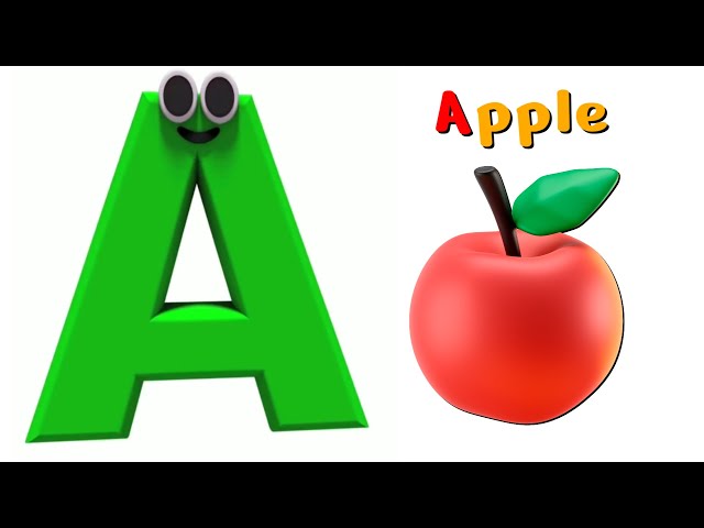 The ABC Phonic Song - Toddler Learning Video : "A is for Apple a a Apple, B is for Baby b b Baby" TV