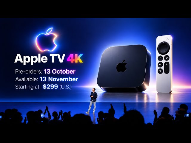 FINALLY Apple TV 4K is Here: Wait is Over! Watch Complete Specs and Details!