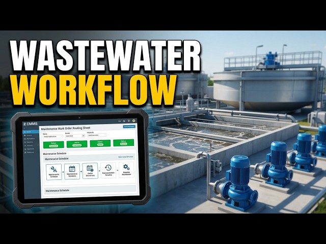 110 - Wastewater Treatment Industry Example - Maintenance Planning & Scheduling Course