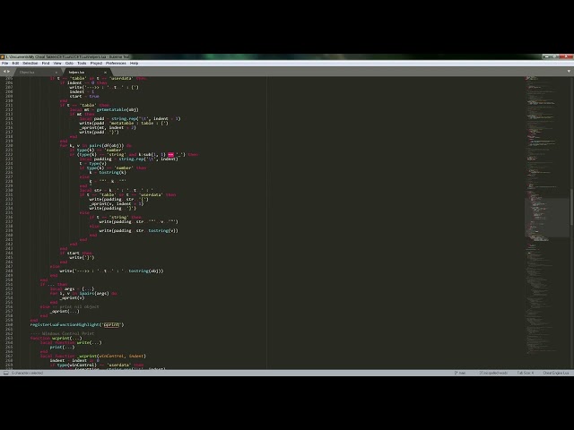 Lua Series - Introduction