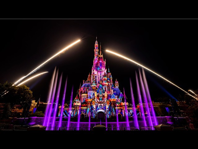 VR 4K 360 (Main St USA) Hong Kong Disneyland “Momentous” Nighttime Spectacular 2026