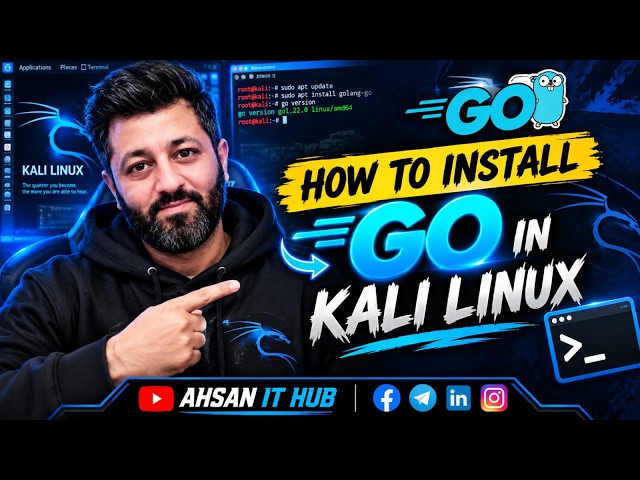 How to Install Go (Golang) in Kali Linux | Step-by-Step Tutorial