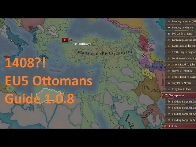 EU5 Ottomans Guide | 1.0.8 | Europa Universalis 5