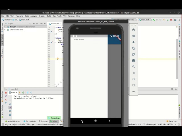 Flutter 36 - Drawer