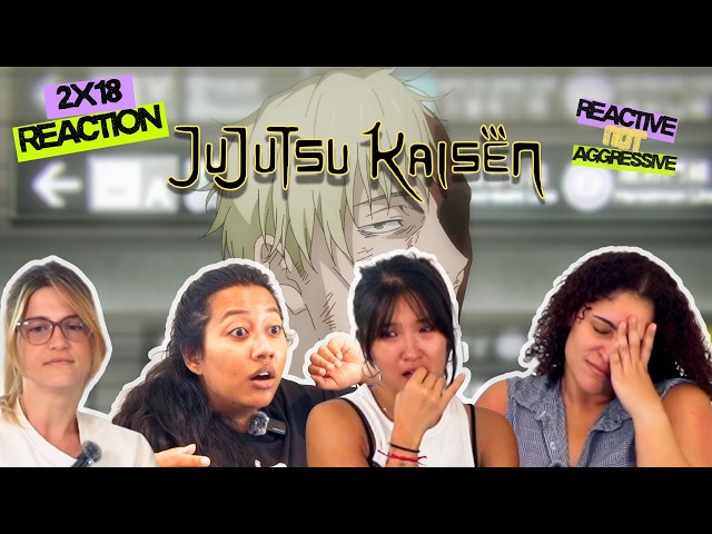 Girls first time watching Jujutsu Kaisen 2x18 | Reaction & Review | “Please don't die 😭”