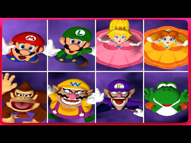 Mario Party GameCube - All Characters Lose