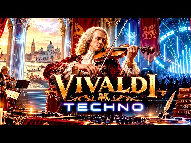 Vivaldi x Mozart x Beethoven Techno Classic DJ | Deep Work | Deep Energy | Deep Action