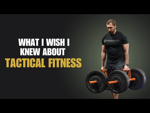 Beginners Guide to Tactical Fitness (free training plan)