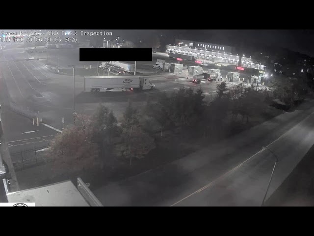 Peace Bridge -  Canada Bound Truck Inspection