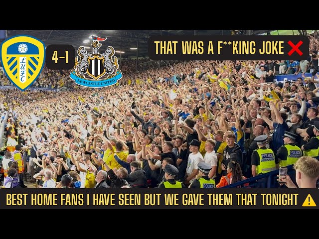 Leeds 4-1 Newcastle away day vlog - SHOCKING WEAK NEGATIVE PERFORMANCE BUT INSANE HOME LIMBS !!!!!
