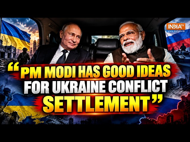 Putin Praises PM Modi’s ‘Ideas’ for Ukraine Peace, Hails India’s Diplomacy & Unity | Unedited