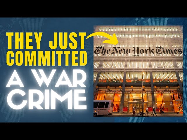 The Newest WAR CRIME of the New York Times. Exposing Russian PoWs.