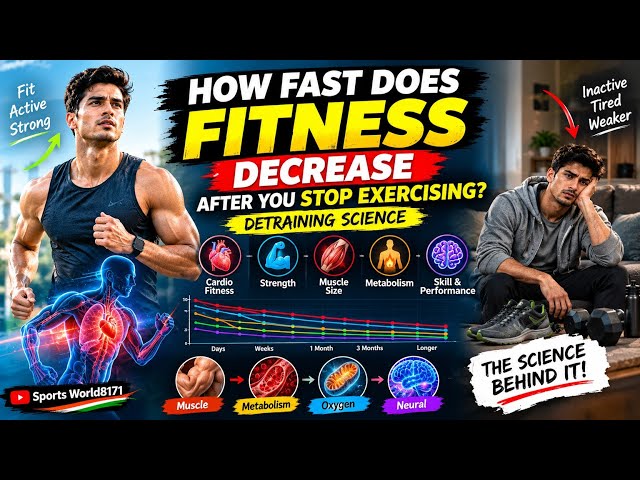 How Many Days Until You Lose Your Fitness If You Stop Exercising? | Science Explained