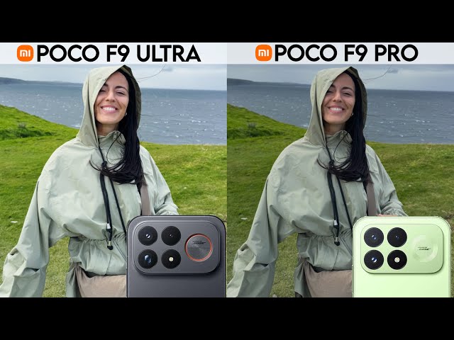Xiaomi poco F9 ultra vs poco f9 pro camera test comparison 