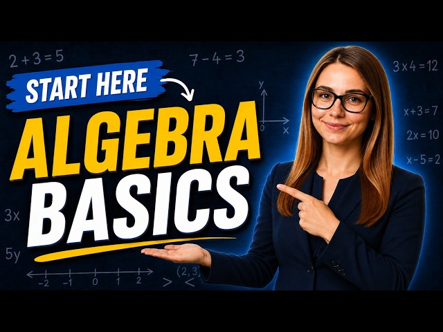 Algebra Basics: 1st Algebra Lesson -The Language of Algebra