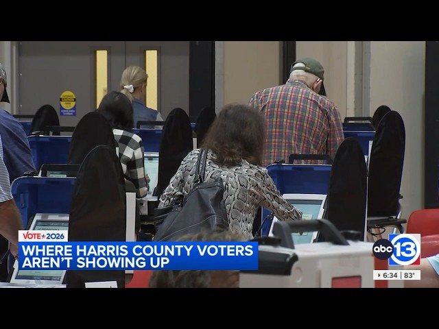 Harris County early voting sets records, but most haven't voted