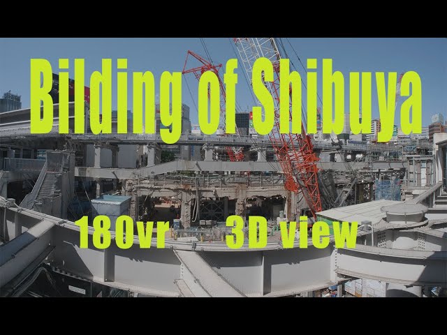 Shibuya city is under construction            Samyang 7.5mm