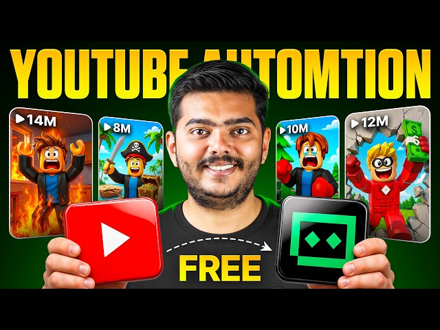 YouTube Automation Full Course 🔥 Create AI Videos FREE & Unlimited (Google Flow + Trae AI )