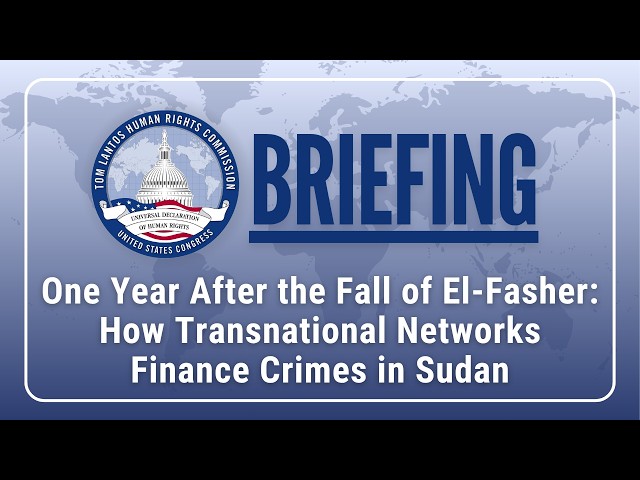 One Year After the Fall of El-Fasher: How Transnational Networks Finance Crimes in Sudan