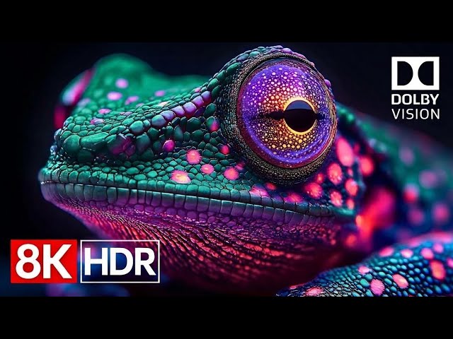 8K Dolby Vision 60fps (4K/8K OLED TV Demo) | HDR Ultra Display