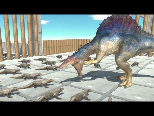 Komodo Dragon Army vs ALL UNITS ARBS Animal Revolt Battle Simulator