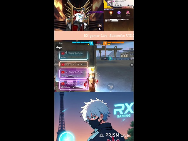Live streaming of TN RX GAMING FF