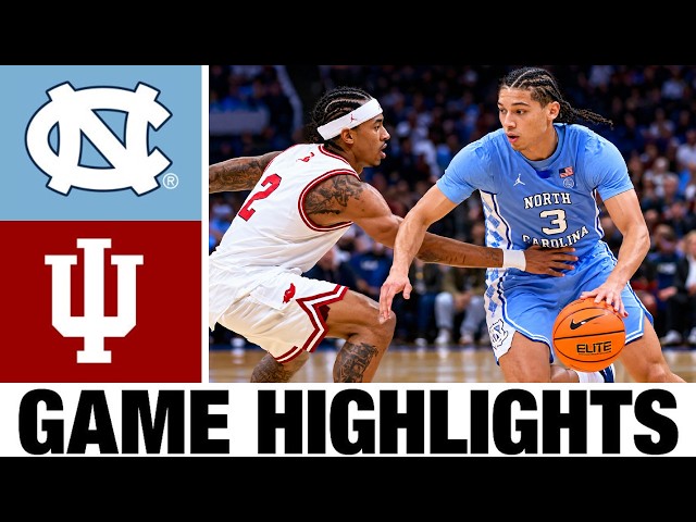Indiana vs North Carolina (Exhibition) | NCAA Men's Basketball 2026