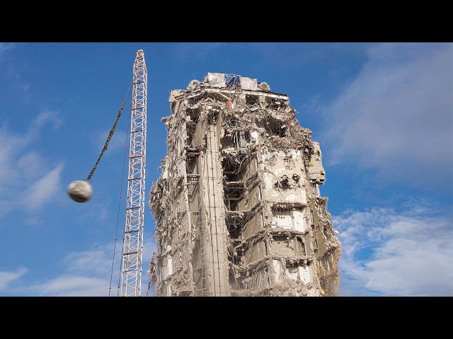 Demolition with Wrecking Ball