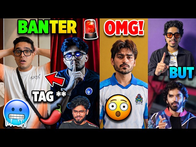 Ye Kya! KHATAM..😳 BANTER - Full STORY🚨 Team APEX GAMING vs BGMI,S8UL Joker,Snax Gaming,Ninja, BMSD