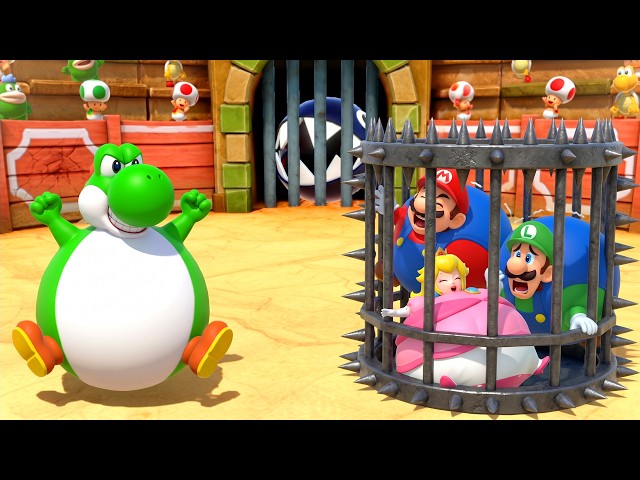 Super Mario Party Gameplay – All Minigames with Mario, Peach, Luigi & Yoshi | 4K UHD
