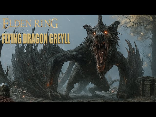 Elden Ring - Flying Dragon Greyll [Boss Fight] (PS5)