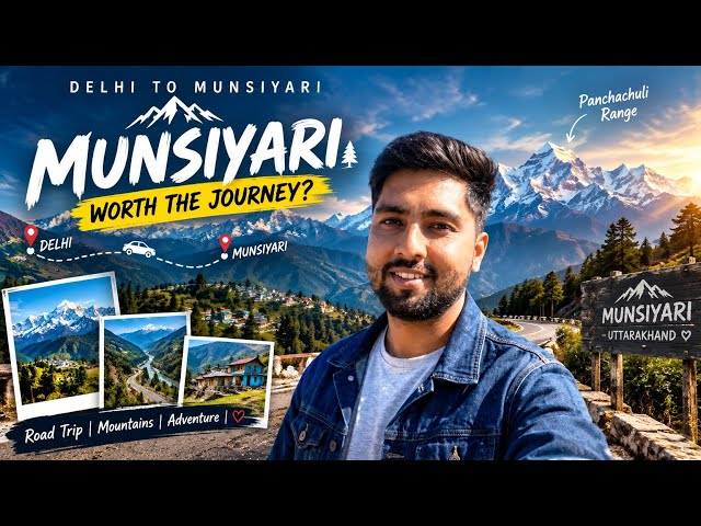 Munsiyari Travel Vlog — Delhi to Munsiyari #vlog #musiyari